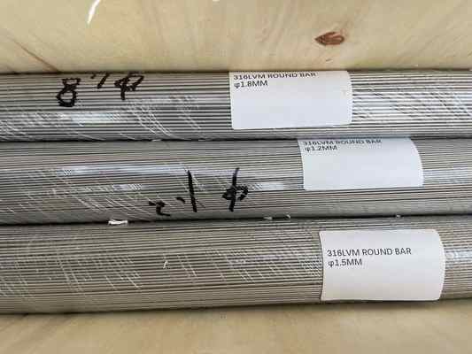 Stainless Steel Medical Wire Round Bar 316LVM ASTM F138 UNS S31673