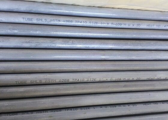 ASTM A268 / ASME SA268 Stainless Steel TP410 TP420 TP430 TP439 TP446 Seamless Tube