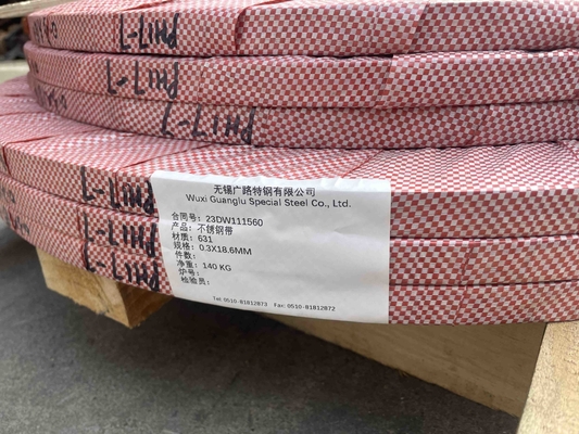 Precipitation Hardening JIS SUS631 17-7PH Cold Rolled Stainless Steel Strip And Sheet