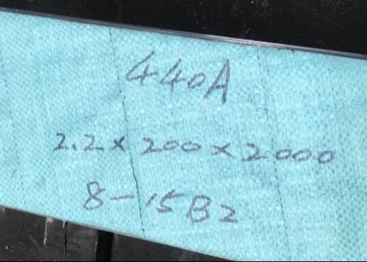 High Carbon JIS SUS440A Stainless Steel Sheet, Plate And Strip In Coil
