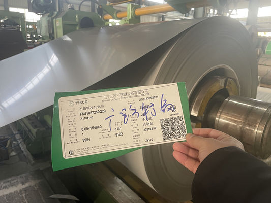 Baja Tahan Karat Martensitik AISI 420J1 SUS420J2 Strip Baja Canai Dingin Dalam Kumparan, Lembaran
