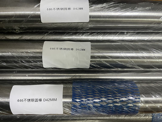 Bahan Batang Bulat Stainless Steel AISI 446 DIN 1.4749 X18CrN28