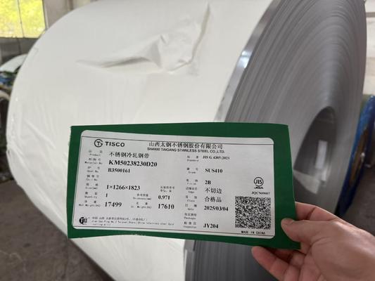 Martensitic Grade 410 Dan 420 Stainless Steel Sheet ( Plat )