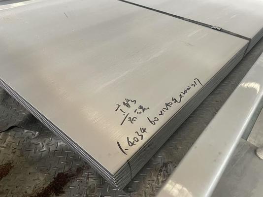 Karbon Tinggi AISI 420HC EN 1.4034 DIN X46Cr13 Stainless Steel Sheet Dan Strip